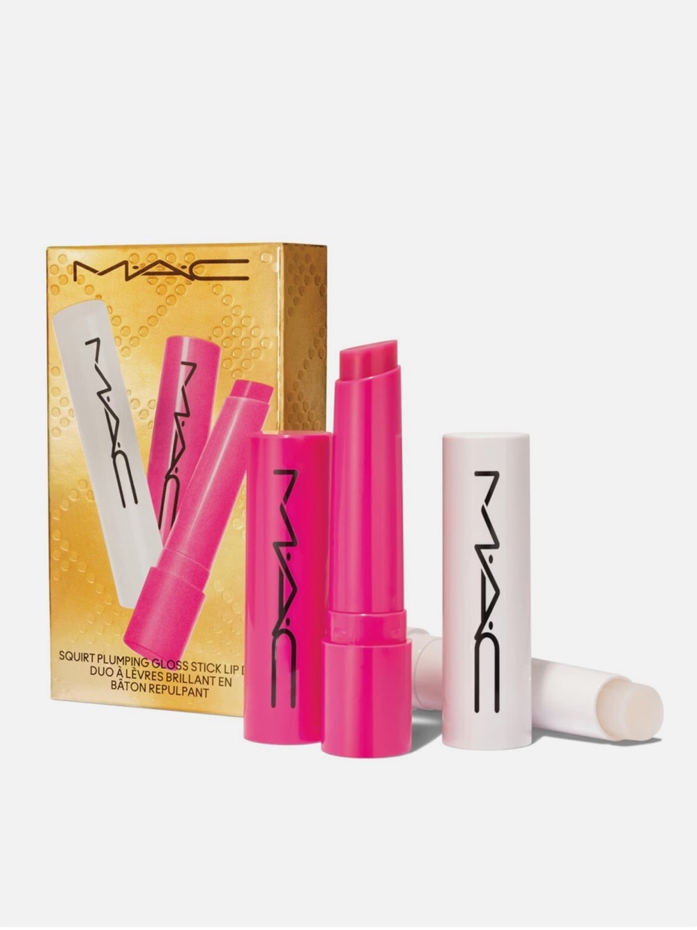 MAC Cosmetics Squirt Plumping Gloss Stick Duo - BNIB, LE & Discontinued